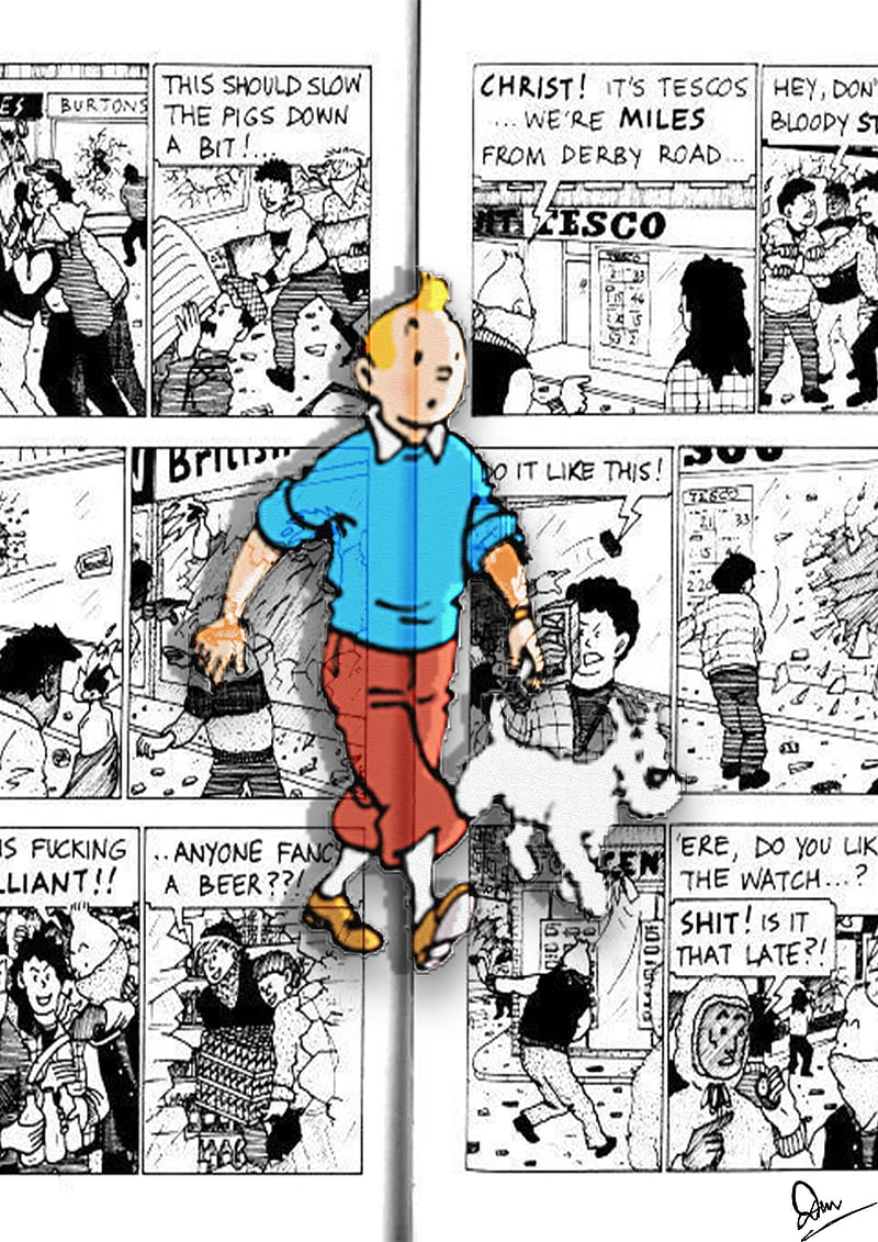Tintin, comics, HD phone wallpaper | Peakpx