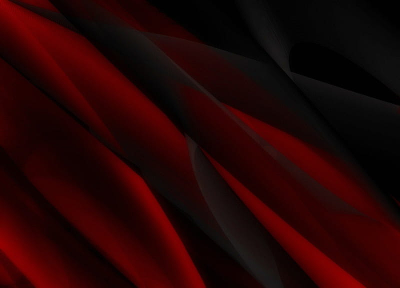 Black Sheer & Red Silk, red, fabric, texture, black, abstract, HD wallpaper