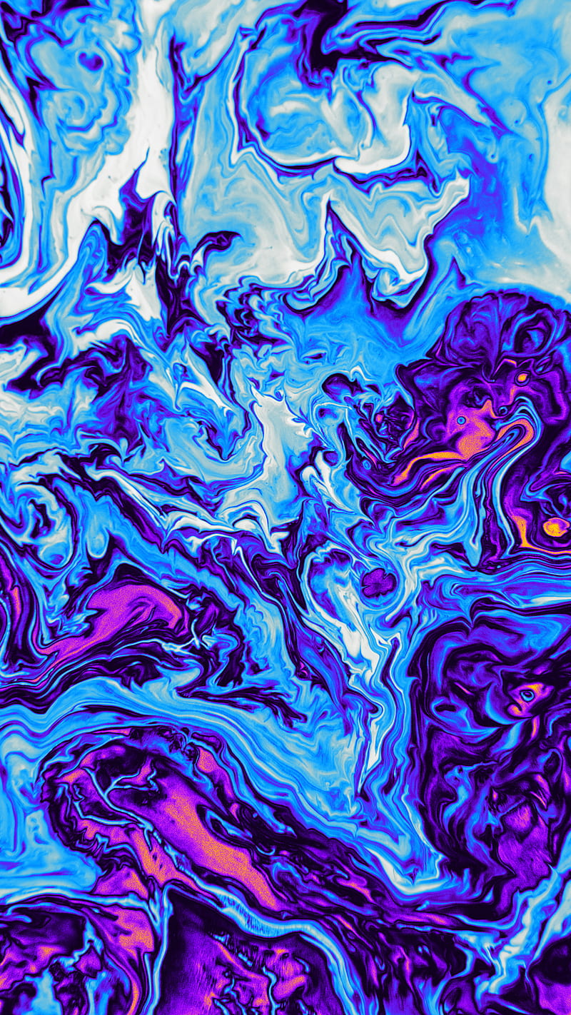 Abstract Blue Purple, Acrylic, bonito, Colorful, Colors, Fluid ...