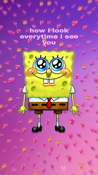 Bob Esponja rosto triste, Bob Esponja triste papel de parede HD