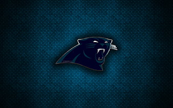 NFL Carolina Panthers, professional, 3d, logo, HD wallpaper