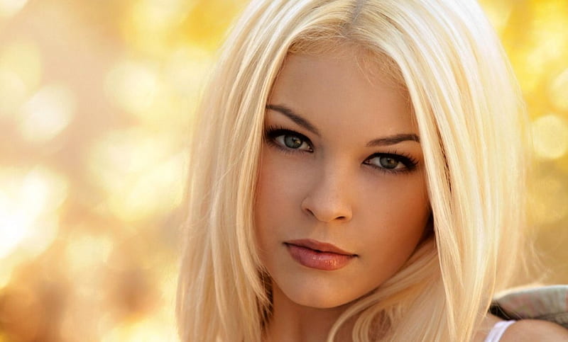 Pretty Face, pretty, blonde, woman, gorgeous, HD wallpaper