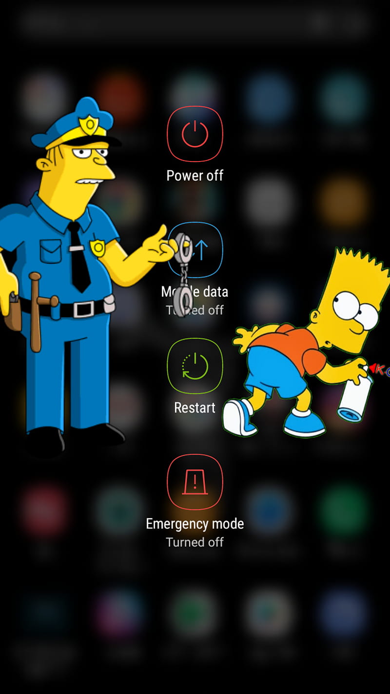 SIMPSON, busted, mass, mom, mouse, road, rock, sadness, theme, wasted, HD phone wallpaper