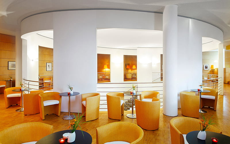 Cosy Cafe, interior, cafe, restaurant, luxury, HD wallpaper
