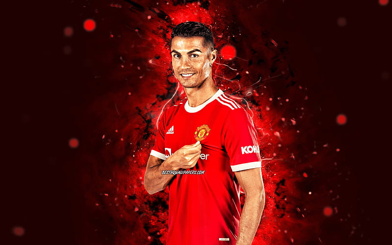 Cristiano Ronaldo, manchester united, united, red devils, cr7, cris ronaldo, football, HD wallpaper