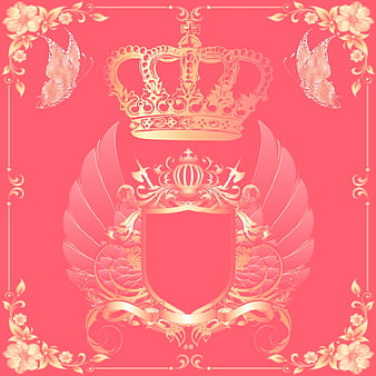 royal pink background