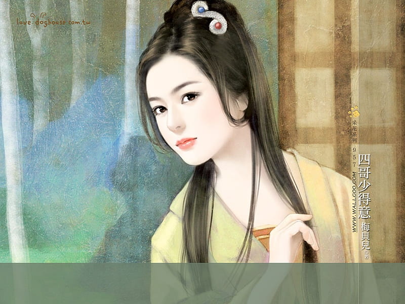 Sweet Girl Illustrations - Beautiful Chinese Girl in Ancient Costume, HD  wallpaper | Peakpx