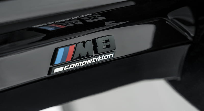 2020 BMW M8 Gran Coupe Competition - Badge , car, HD wallpaper
