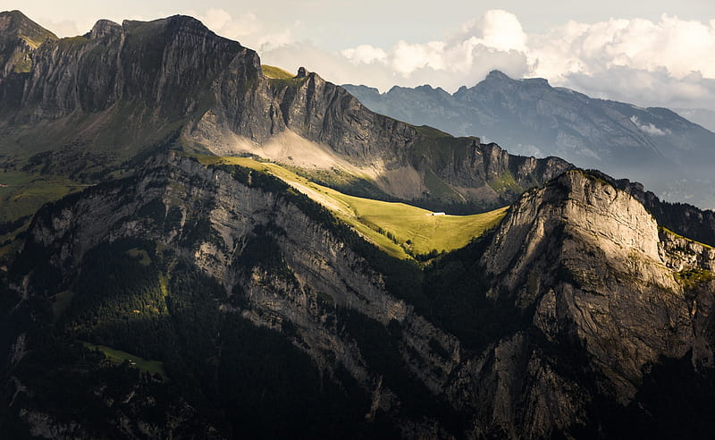 Pizol Mountain Ultra, Europe, Switzerland, Nature, Landscape, Mountain, Alps, Summit, highaltitude, Pizol, GlarusAlps, HD wallpaper