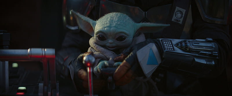 Baby Yoda The Mandalorian, HD wallpaper
