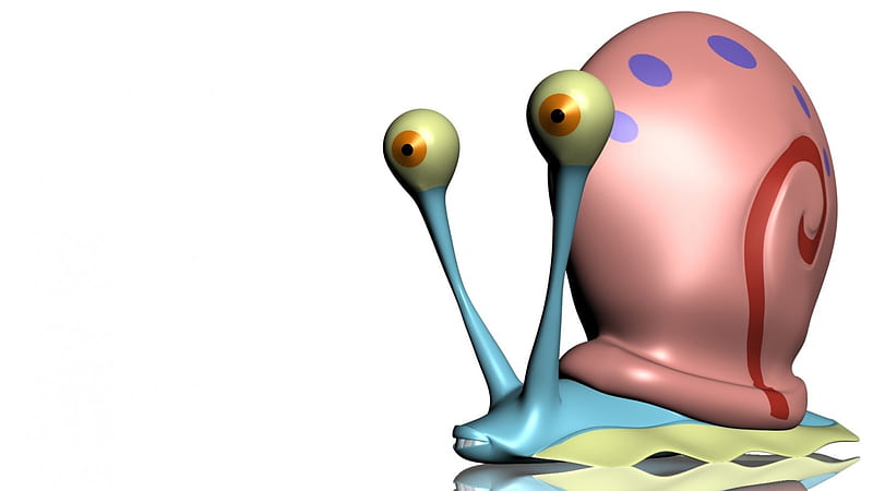 Gary The Snail, Nickelodeon, 3D, Cartoon, Spongebob, HD wallpaper | Peakpx