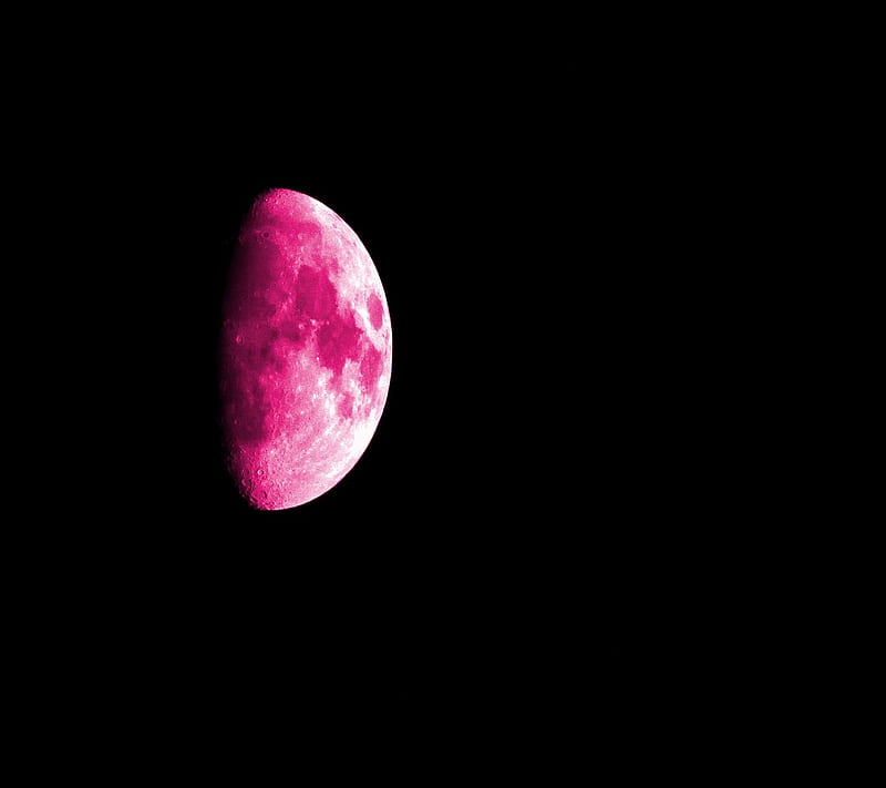 Pink Moon, HD wallpaper