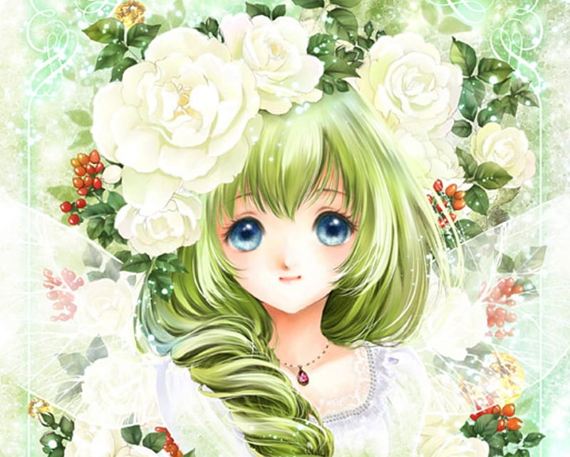 ~❀ADORE❀~, pretty, adorable, magic, wing, women, sweet, floral, pixie, peony, fantasy, butterfly, love, anime, royalty, flowers, beauty, anime girl, gems, jewel, long hair, fairy, wings, lovely, gown, amour, sexy, jewelry, cute, green hair, maiden, dress, divine, rose, adore, bonito, sublime, woman, blossom, gemstone, hot, blue eyes, gorgeous, female, exquisite, roses, kawaii, girl, flower, precious, magical, petals, lady, angelic, HD wallpaper