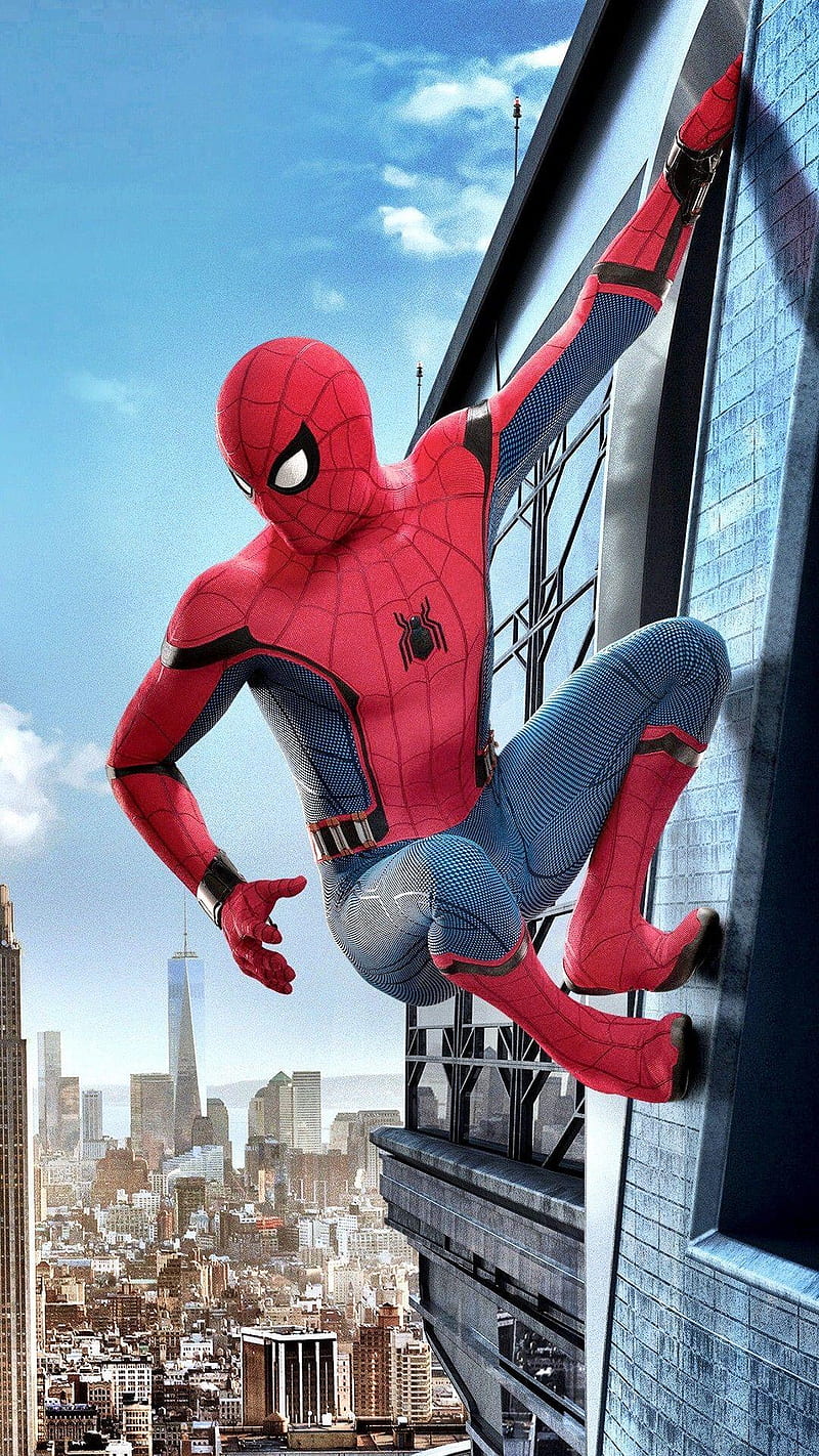 Vertical Spider Man, Spiderman Portrait, HD phone wallpaper