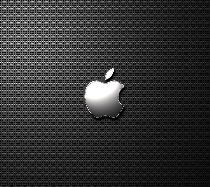 Apple, alloy, brand, logo, silver, HD wallpaper