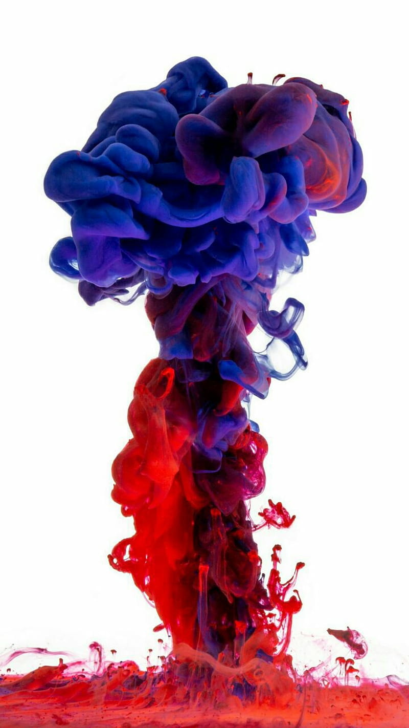 Colour smoke, colorful, colors, colours, explosion, HD phone wallpaper