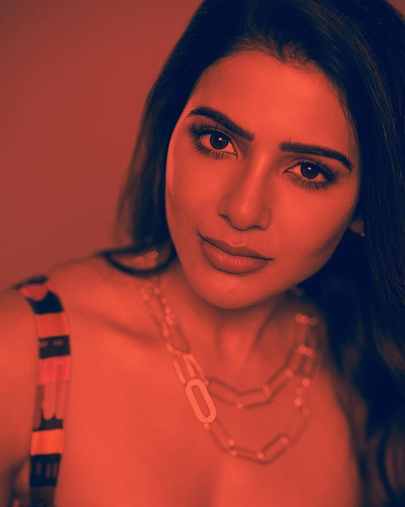Samantha, Red, nose, lip, Tamil Actress, Actress, Kollywood, HD phone  wallpaper | Peakpx