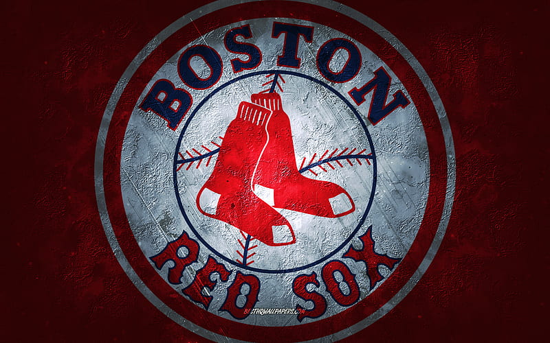 MLB Boston Red Sox  Logo 22 Wall Poster 22375 x 34  Walmartcom