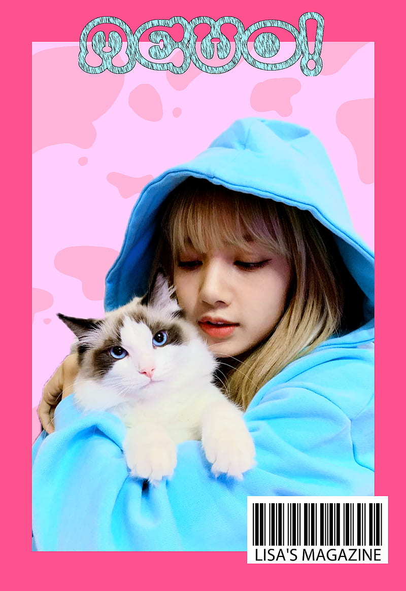 Lisa BLACKPINK, cats, cute, kitten, kittens, kpop, lisamanoban, meow, thailand, HD phone wallpaper