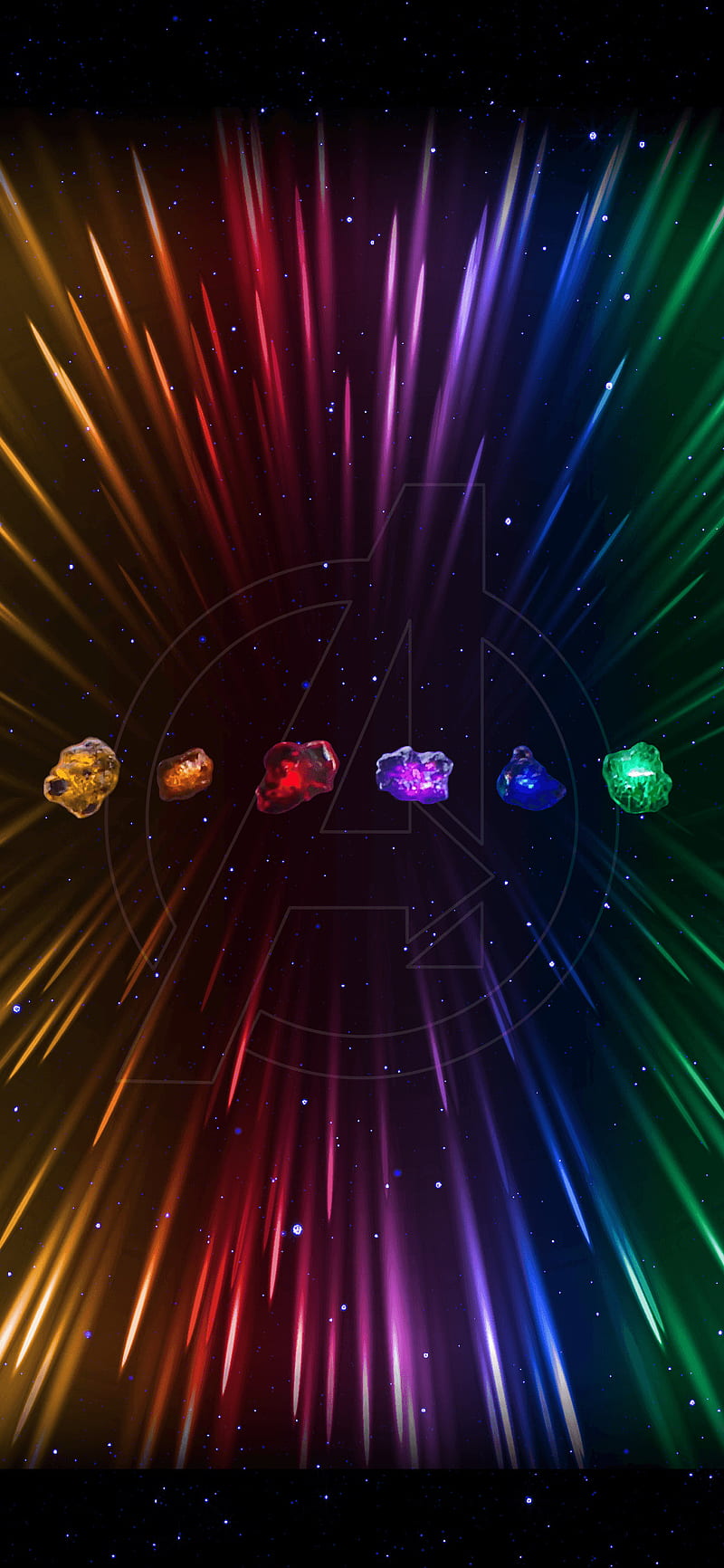 Infinity stones , avengers, infinity saga, infinity stones, thanos, HD phone wallpaper