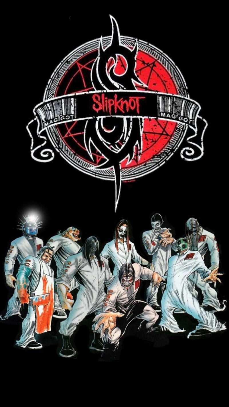 Self titled Slipknot album iPhone wallpapers edited by me Feel free to use   rSlipknot