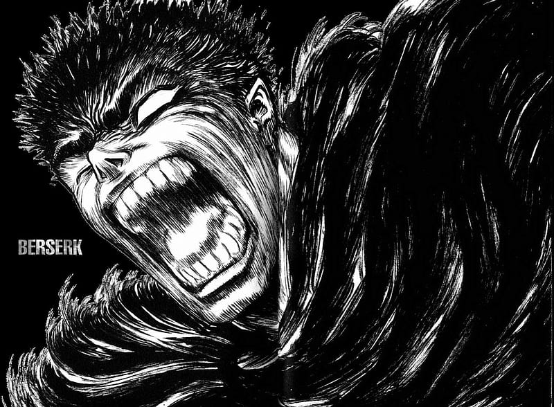 Berserk Guts Manga, manga, berserk, anime, guts, HD wallpaper