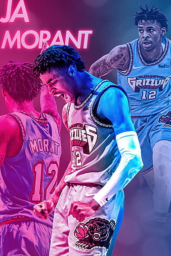 Pinkwp - Ja Morant Wallpaper Download:  wallpaper-5/ Ja Morant Wallpaper background in size 648x1080 with search  words Cartoon, Curry, Dunk Hd 4k, Iphone, Memphis Grizzlies.