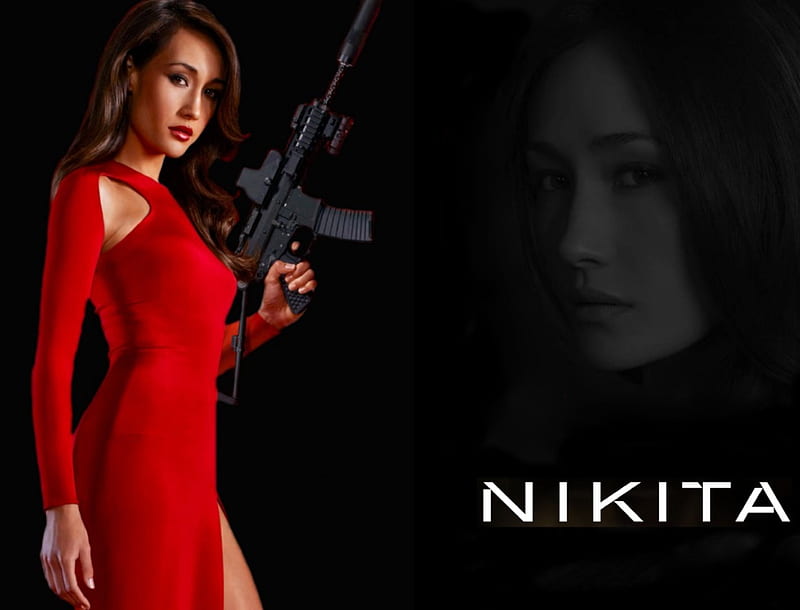 Wallpaper The series, Movies, Maggie Q, the main actress, Maggie Q, NIKITA,  NIKITA for mobile and desktop, section фильмы, resolution 1920x1200 -  download