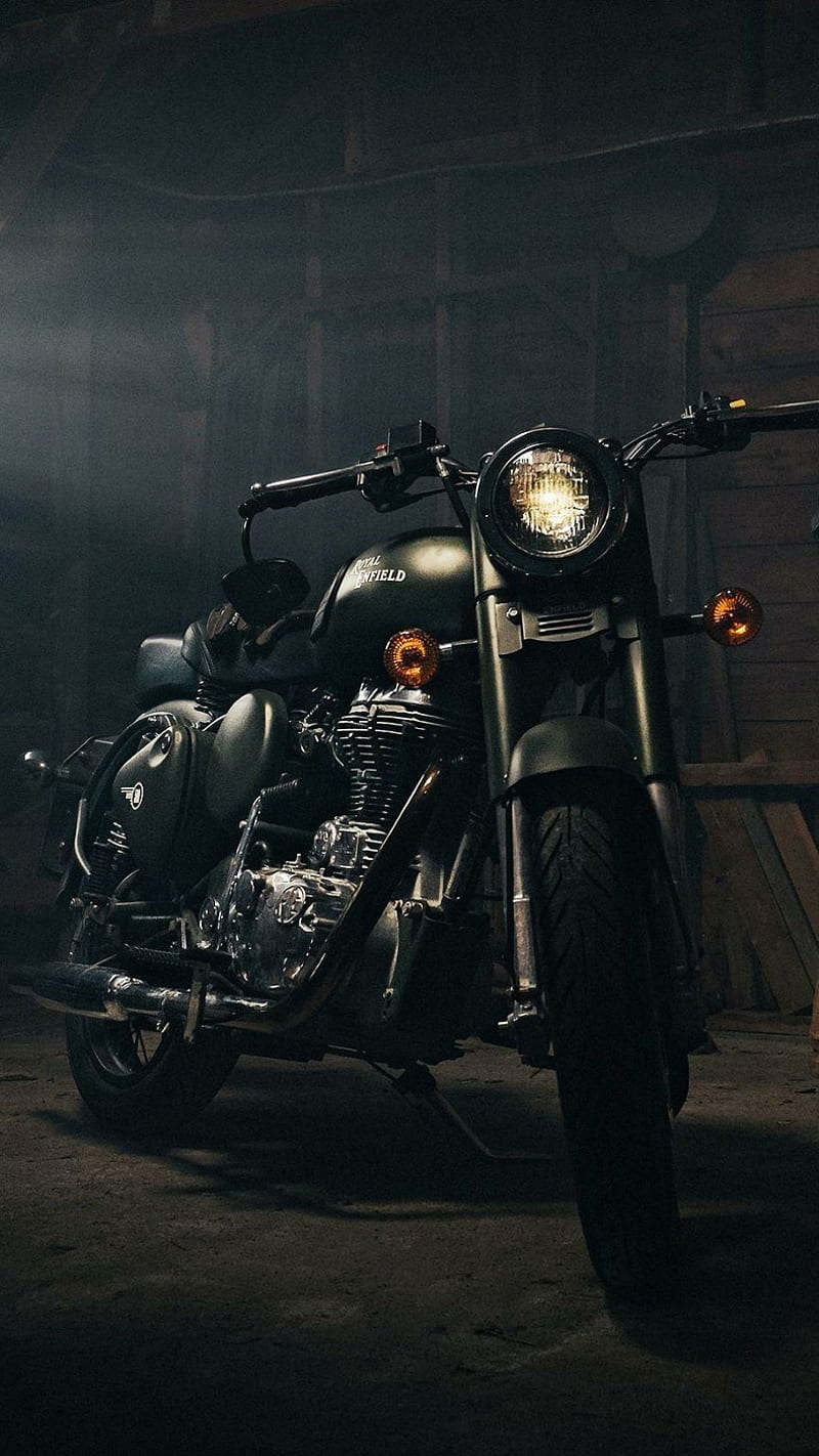 Royal Enfield beast, bullet, classic, motorbike, HD phone wallpaper
