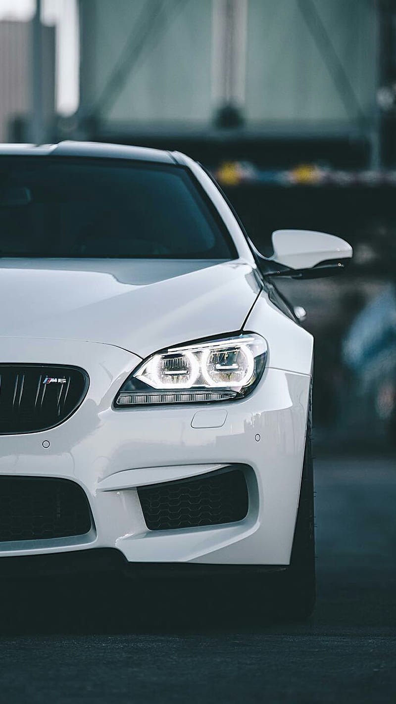 BMW M6, bmw, car, coupe, m power, m6, vehicle, white, HD phone wallpaper