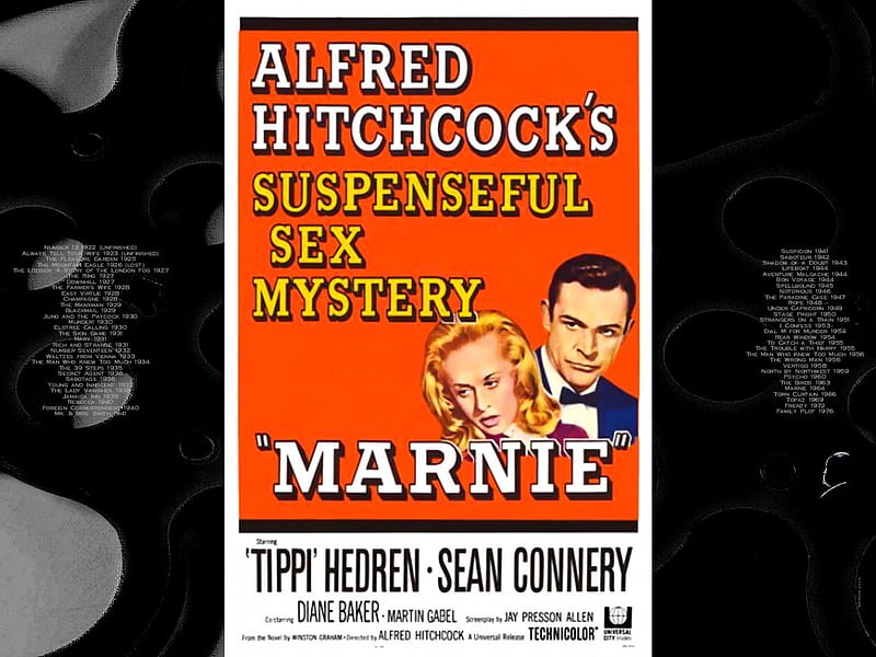 Marnie02, alfred hitchcock, Marnie, posters, classic movies, HD wallpaper