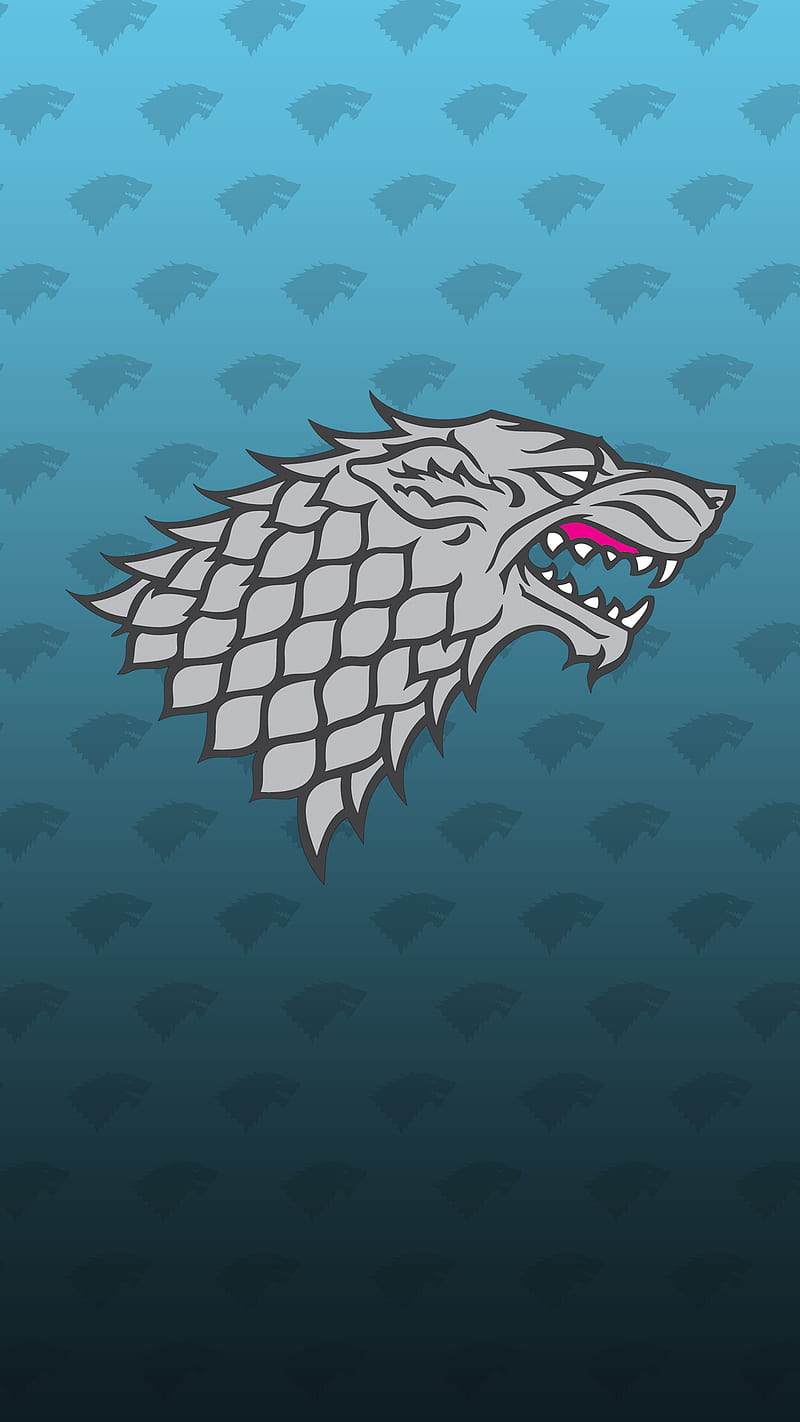 Stark, asoiaf, direwolf, game of thrones, house stark, season 7, winter is coming, HD phone wallpaper