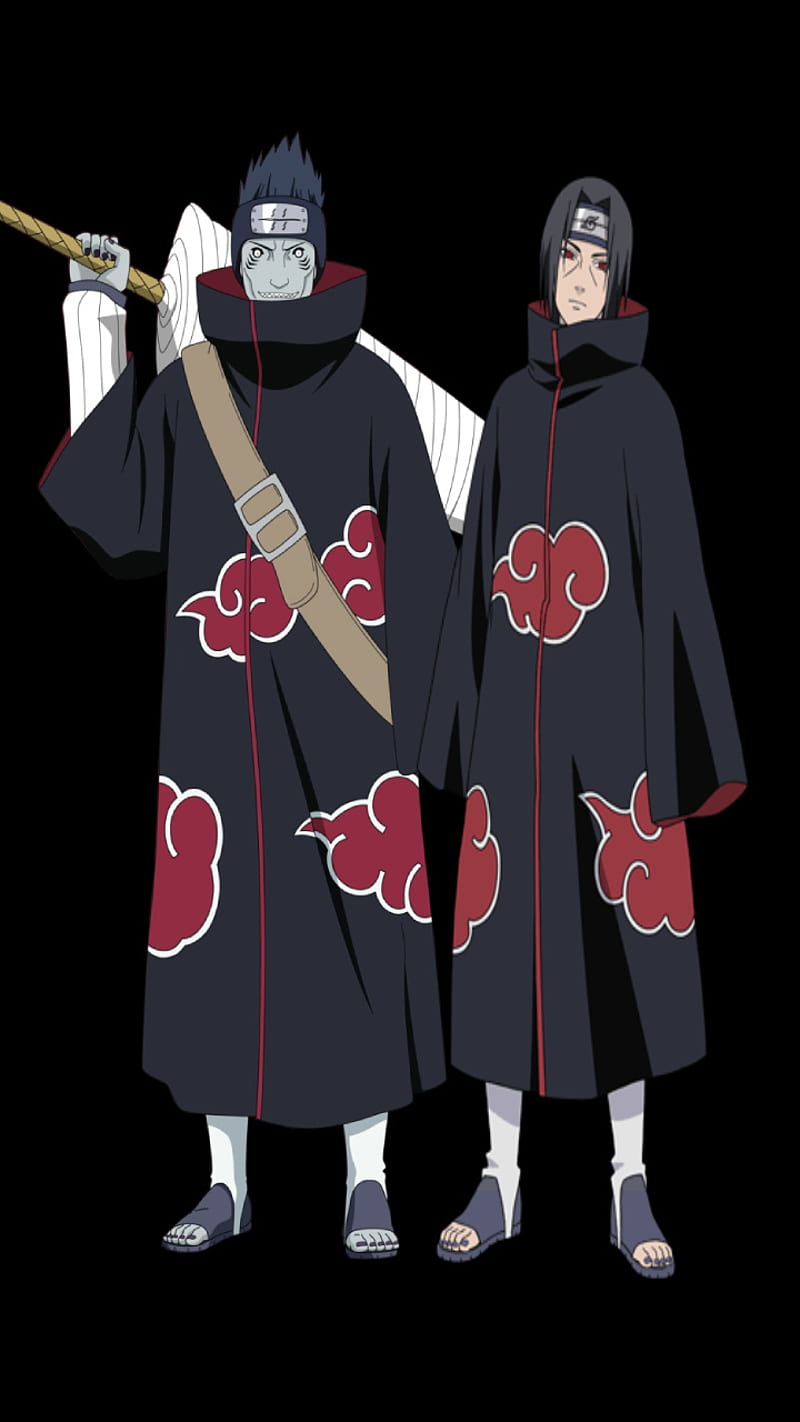 Itachi x Kisame, akatsuki, duo, HD phone wallpaper