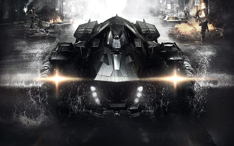 Batmobile-Game, HD wallpaper