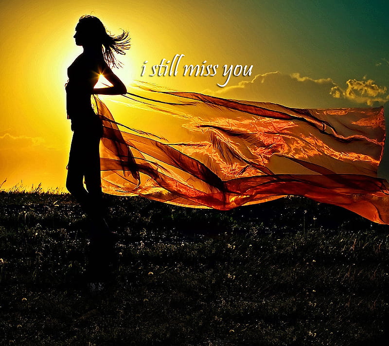 I Miss You, alone girl, missing you, sad girl, sad heart, HD wallpaper |  Peakpx