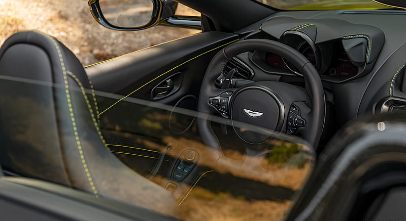 2021 Aston Martin Vantage Roadster (Color: Yellow Tang; US-Spec) - Air Deflector , car, HD wallpaper 2021 Aston Martin Vantage Roadster (Color: Yellow Tang; US-Spec) - Air Deflector , car, HD wallpaper