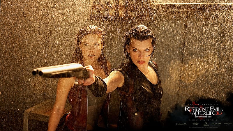 Resident Evil, Milla Jovovich, Movie, Ali Larter, Resident Evil: Afterlife, HD wallpaper