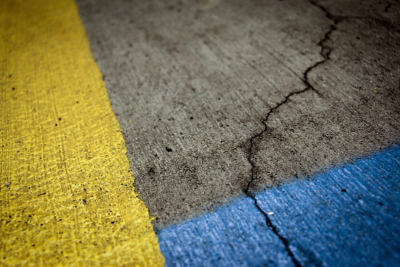 grey and yellow concrete pavement, HD wallpaper