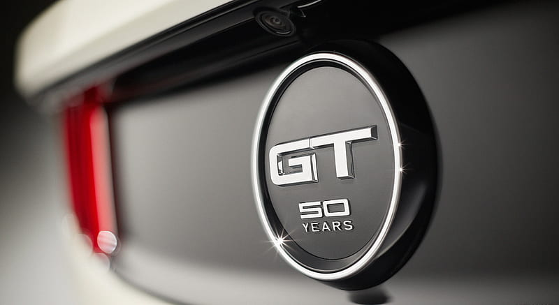 2015 Ford Mustang GT 50 Year Limited Edition - Badge , car, HD wallpaper