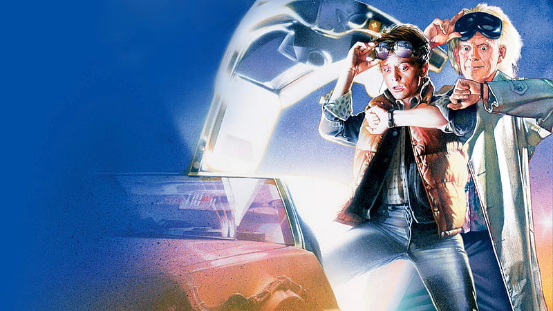 Back To The Future, Marty McFly , Michael J. Fox , Christopher Lloyd , Dr. Emmett Brown, HD wallpaper