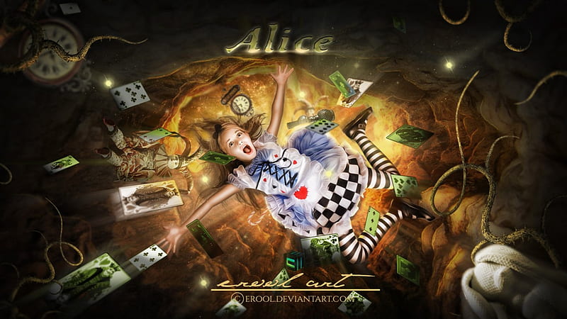 Alice Fantasy Abstract Girl Hd Wallpaper Peakpx