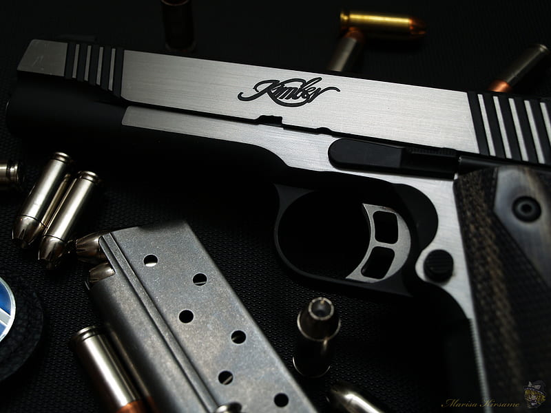 Kimber, magnum, pistol, handgun, HD wallpaper