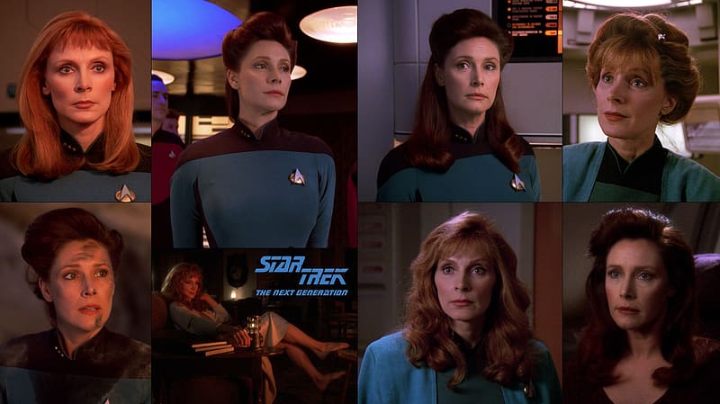 Dr. Beverly Crusher and Commander Nella Daren, TNG, Star Trek The Next Generation, Beverly Crusher, Nella Daren, Gates McFadden, Lessons, HD wallpaper Dr. Beverly Crusher and Commander Nella Daren, TNG, Star Trek The Next Generation, Beverly Crusher, Nella Daren, Gates McFadden, Lessons, HD wallpaper