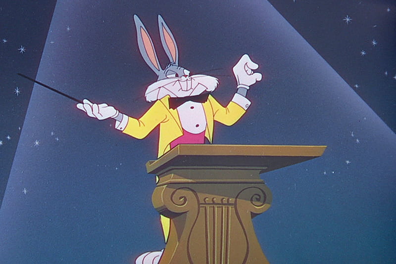 Bugs Bunny Symphony, fun, music, entertainment, people, HD wallpaper