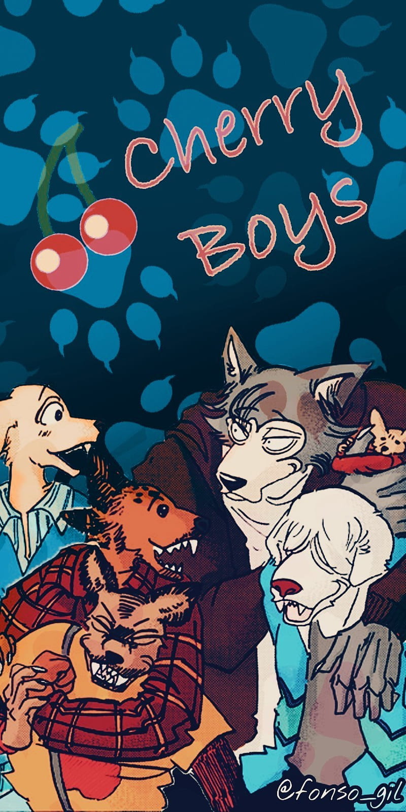 Canine Boys 701, beastars, canines 701, legosi, HD phone wallpaper