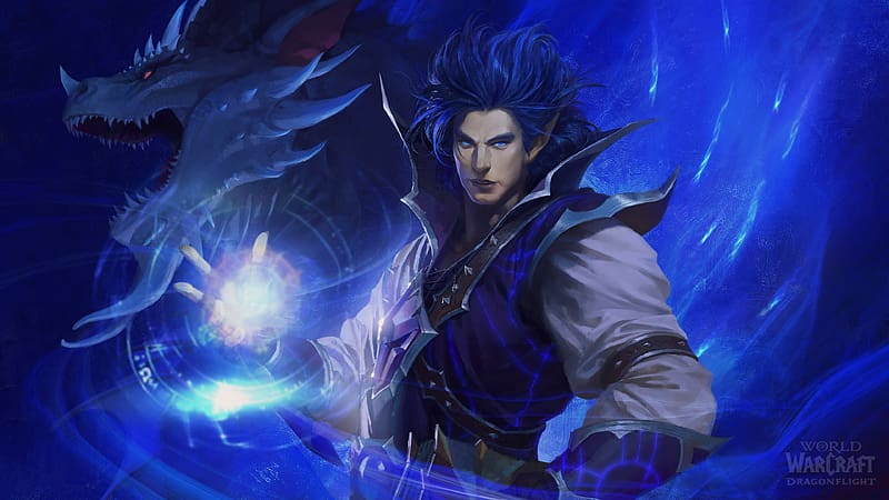 World of Warcraft Dragonflight Character, HD wallpaper