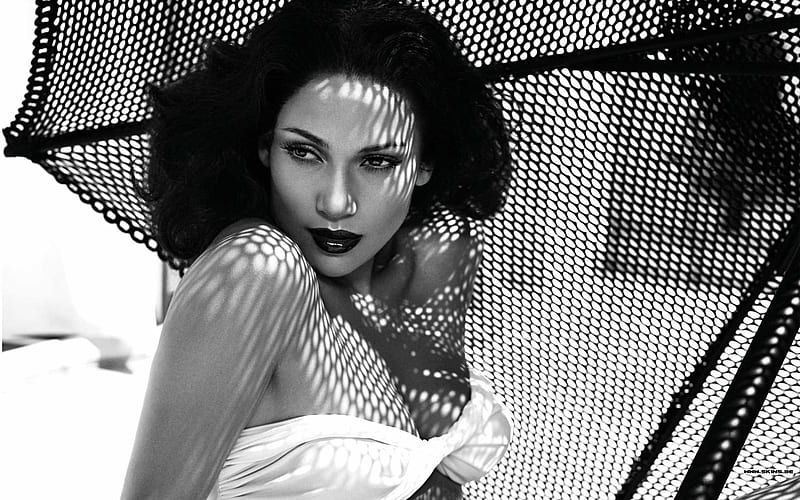 Jennifer Lopez, super sensual, todo sinonimos es poco, en blanco y negro, HD wallpaper