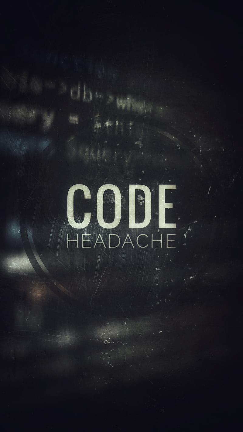 Code Headache, code, headache, coding, HD phone wallpaper