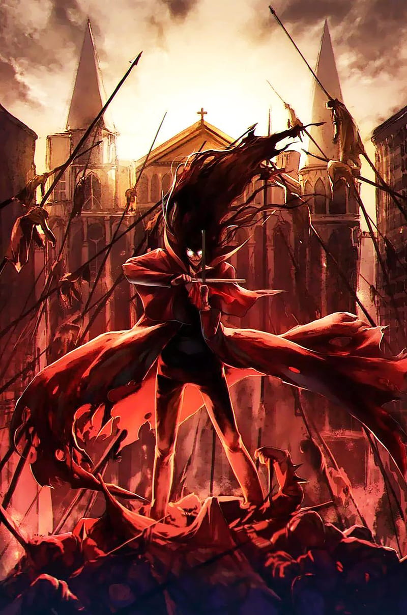 Hellsing Ultimate, anime, manga, HD phone wallpaper | Peakpx