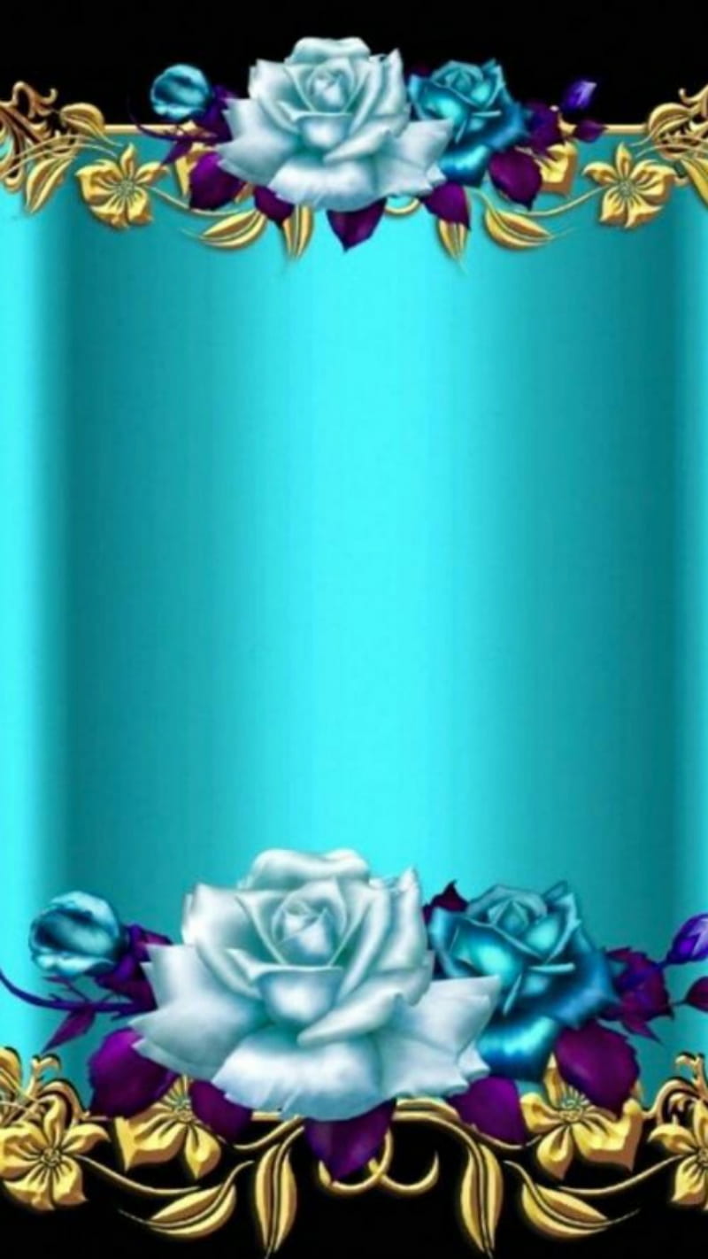 blue roses, HD phone wallpaper